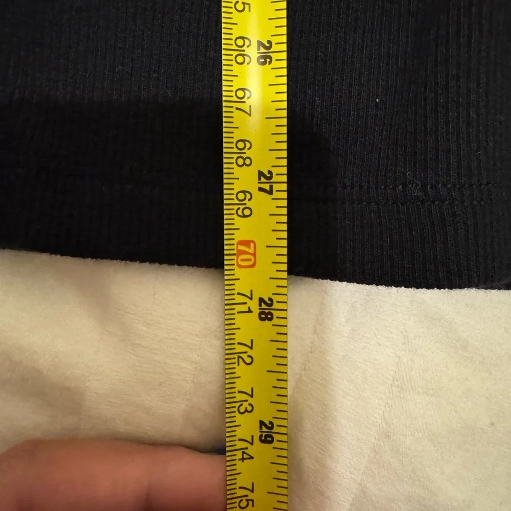 Abercrombie Bra-Free Black Dress Large - Picture 7 of 9